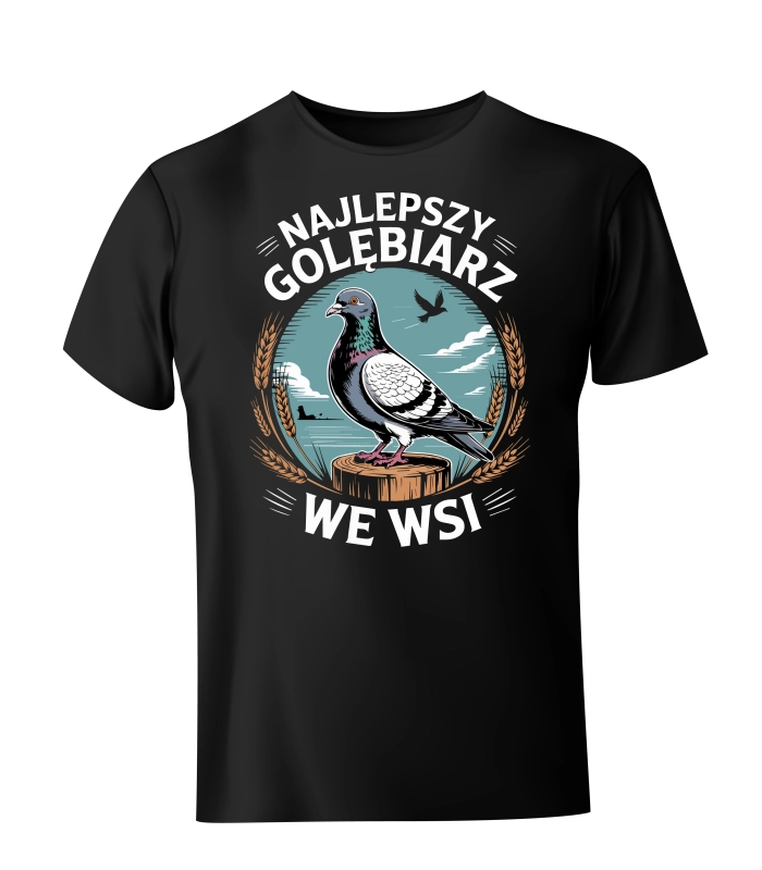 Koszulka najlepszy gołębiarz we wsi