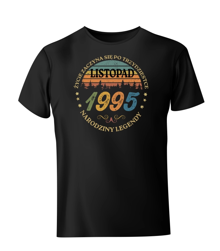 Koszulka Życie zaczyna się po trzydziestce 1995 listopad