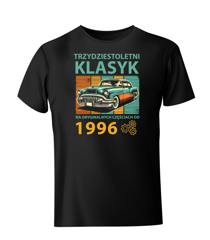 Koszulka 30 letni klasyk na oryginalnych częściach