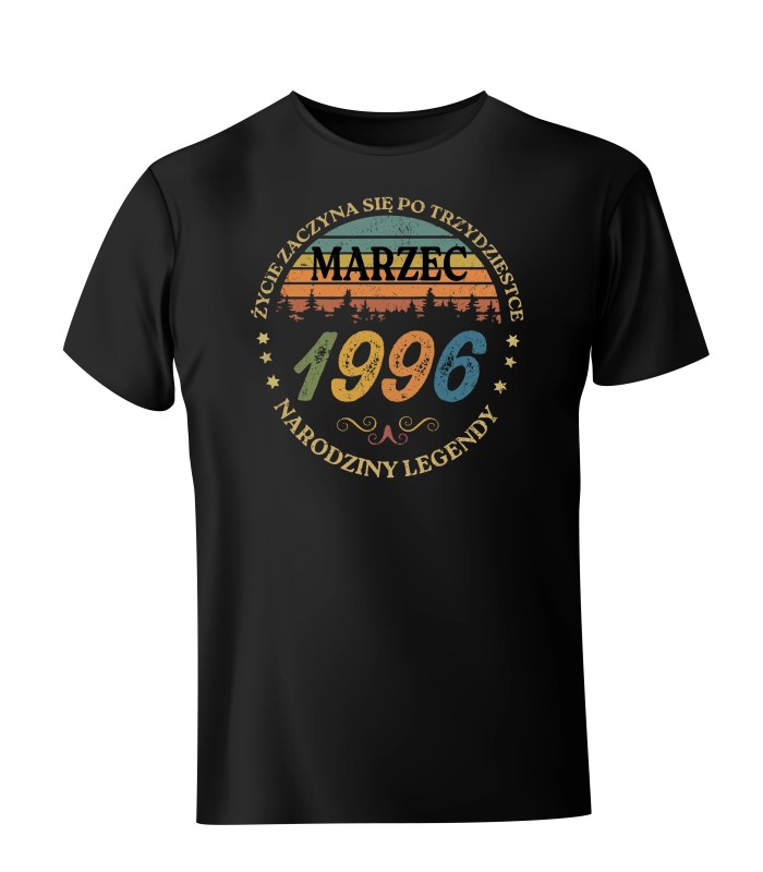 Koszulka Życie zaczyna się po trzydziestce 1996 luty