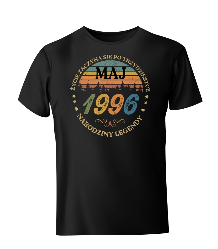 Koszulka Życie zaczyna się po trzydziestce 1996 maj