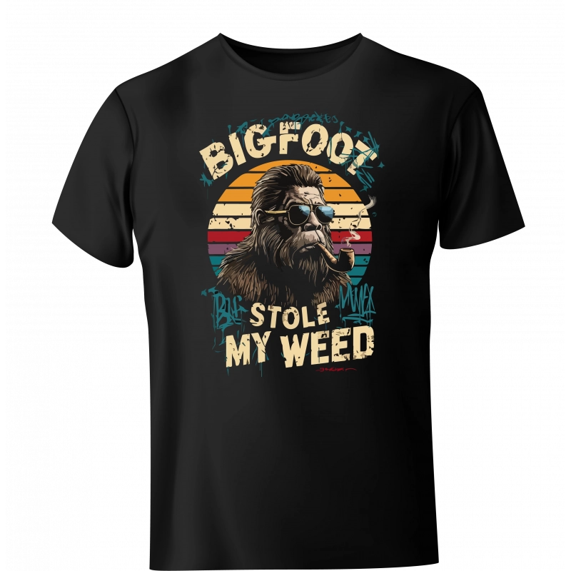 Koszulka BigFoot stole my Weed