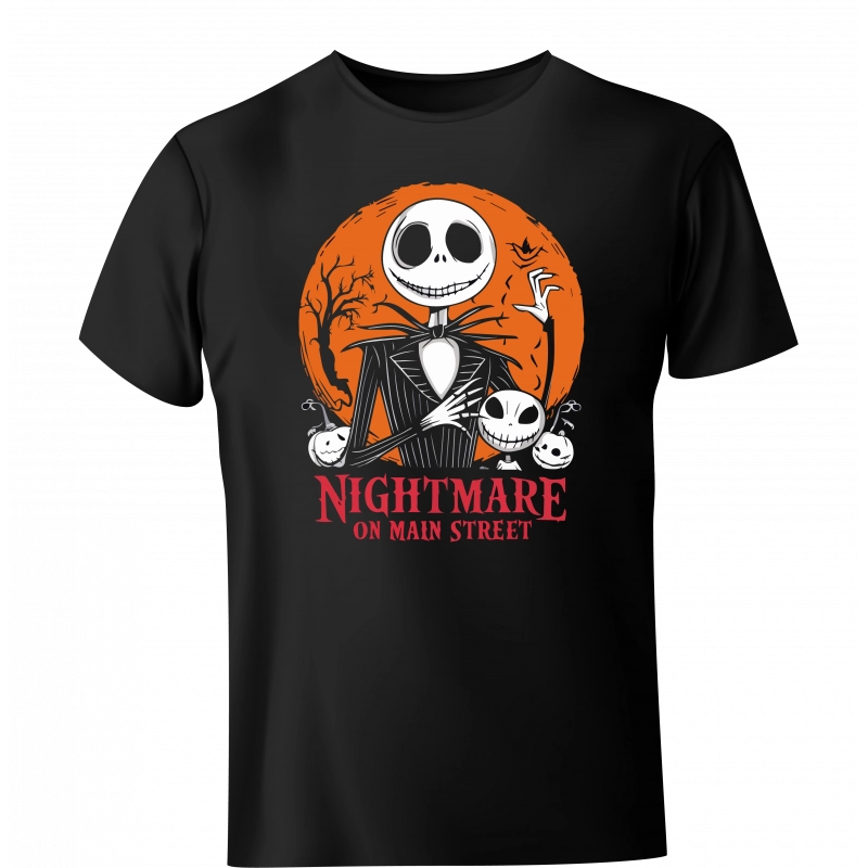 Koszulka Jack Skellington Nightmare on main street