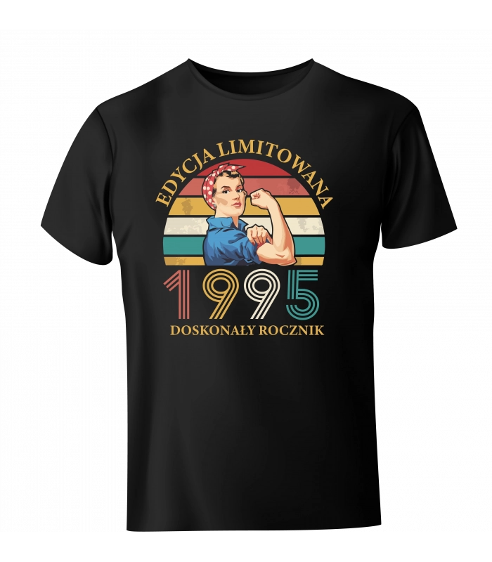 Koszulka Edycja limitowana 1995 Doskonały rocznik