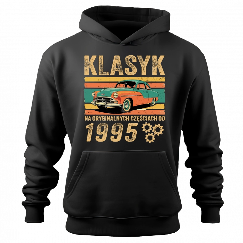 Bluza z kapturem klasyk na oryginalnych częściach od 1995